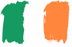Irish Flag Stroke transparent PNG - StickPNG