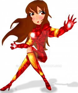 Avenger (Iron girl)color by Melinga23 on DeviantArt