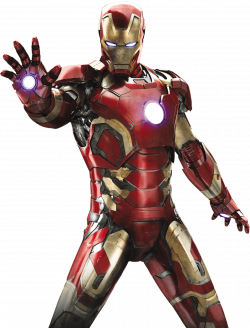 Iron Man Standing transparent PNG - StickPNG