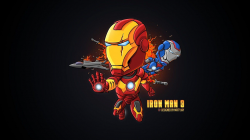 Iron Man Cartoon Wallpapers - Wallpaper Cave