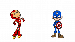 Daily Drawing #15 (Iron Man and Captain America GO!) - fallinfrog ...