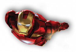 Iron Man Flying transparent PNG - StickPNG