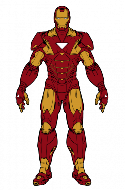 28+ Collection of Iron Man Body Drawing | High quality, free ...