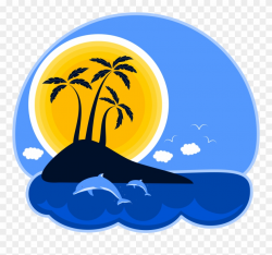 Tropical Island Clipart Png Graphic Royalty Free Library ...