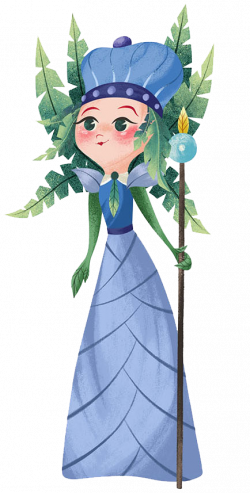 Queen Palm is the benevolent ruler on Bloomers Island. She is one of ...
