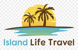 Island Life Travel - Logo Clipart (#1006789) - PinClipart