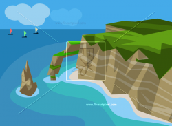 Land And Sea | Free vectors, illustrations, graphics, clipart ...