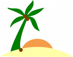 Free Island Clipart setting sun, Download Free Clip Art on ...