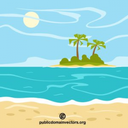 Free Island Clipart sky ocean, Download Free Clip Art on ...