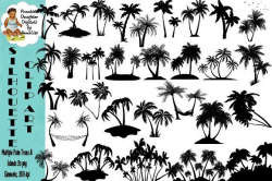 Multi Palm Trees & Islands ClipArt - Illustrations | Diy's ...