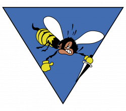 File:Ensign of the 21º Gruppo (Angry Wasp) of the Italian Air Force ...