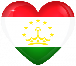 Tajikistan Large Heart Flag | Various pics | Pinterest | Flags