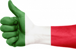 Italian Flag Arm transparent PNG - StickPNG