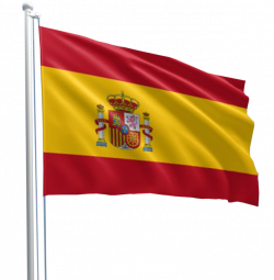 Spanish Flag on pole transparent image | Spanish Designs | Pinterest ...