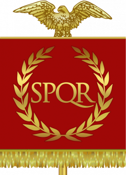 Roman Empire - Battle Standard, banner, vexillio, vexillium ...