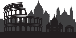 Rome Italy Silhouette PNG Clip Art | Gallery Yopriceville - High ...