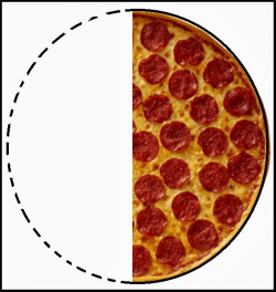 Half Pizza Clipart