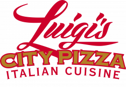 Luigi's City Pizza Logo | QFM96