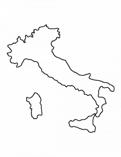 Italy pattern. Use the printable outline for crafts, creating ...