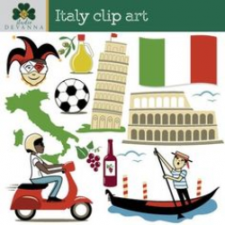Watercolor Clip Art - Italy | Pinterest | Gondola venice, Clip art ...