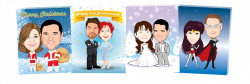 Cartoon Caricatures from photos - Create Your Personalized Caricature