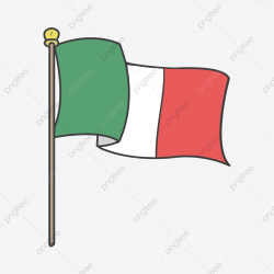 Italian Flag Cartoon Painting, Flag Of Italy, Flag, Italy ...