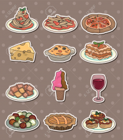 italian pasta : Italy food stickers | For Planner | Pasta ...