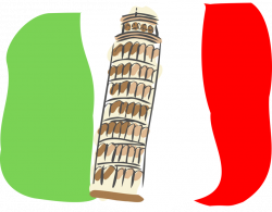 Leaning Tower of Pisa, Italy - Vector Image