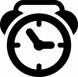 Alarm Clock Of Circular Shape Svg Png Icon Free Download (#18368 ...