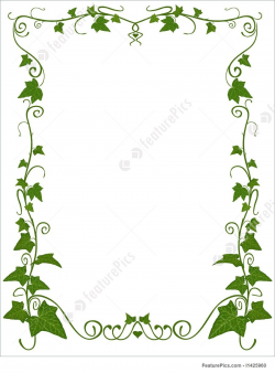 Download ivy border clipart Decorative Borders Common ivy ...