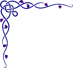 Celtic-ivy-purple Clip Art at Clker.com - vector clip art online ...