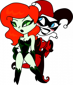 Harley Quinn Poison Ivy Erzatitania Clipart - Free Clip Art Images ...