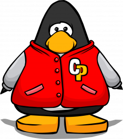Red Letterman Jacket | Club Penguin Wiki | FANDOM powered by Wikia
