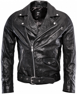 Jacket Leather Worn Out transparent PNG - StickPNG