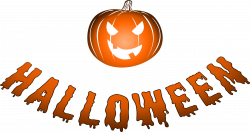 Halloween logo with jack-o'-lantern Icons PNG - Free PNG and Icons ...