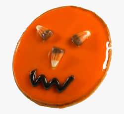 Halloween Pumpkin Face Cookie - Jack-o'-lantern ...
