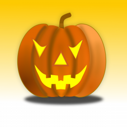 Clipart - Halloween Pumpkin Icon 64x64
