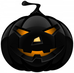 Black Pumpkin Lantern PNG Clipart Image | Halloween clipart ...