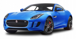 Blue Jaguar F TYPE Luxury Sports Car PNG Image - PurePNG | Free ...