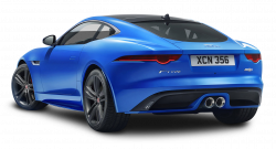 Blue Jaguar F TYPE Back View Car PNG Image - PurePNG | Free ...