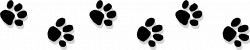 Dog Paw Border Clip Art | Clipart Panda - Free Clipart Images