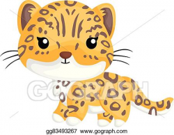 Vector Art - Cute jaguar. EPS clipart gg83493267 - GoGraph