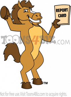 Mustang Mascot Clipart - Mascots