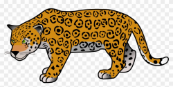 Jaguar Clipart Jungle Animal - Jaguar Cartoon - Free ...