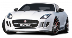 White Startech Jaguar F Type Coupe Sports Car PNG Image - PurePNG ...