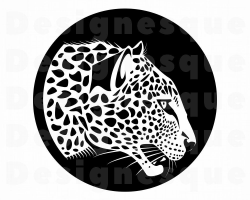 Leopard #2 SVG, Leopard Svg, Jaguar Svg, Leopard Clipart ...