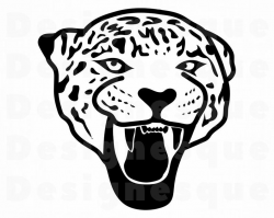 Jaguar Mascot Svg, Jaguar SVG, Leopard Svg, Jaguar Clipart, Jaguar Files  for Cricut, Jaguar Cut Files For Silhouette, Jaguar Dxf, Png, Eps