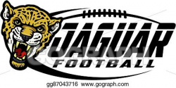 Vector Art - Jaguar football. EPS clipart gg87043716 - GoGraph