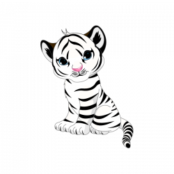 White Tiger Clipart baby jaguar - Free Clipart on Dumielauxepices.net