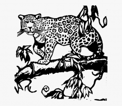 Jaguar Clipart Wild Animal - Jaguar Clipart Black And White ...